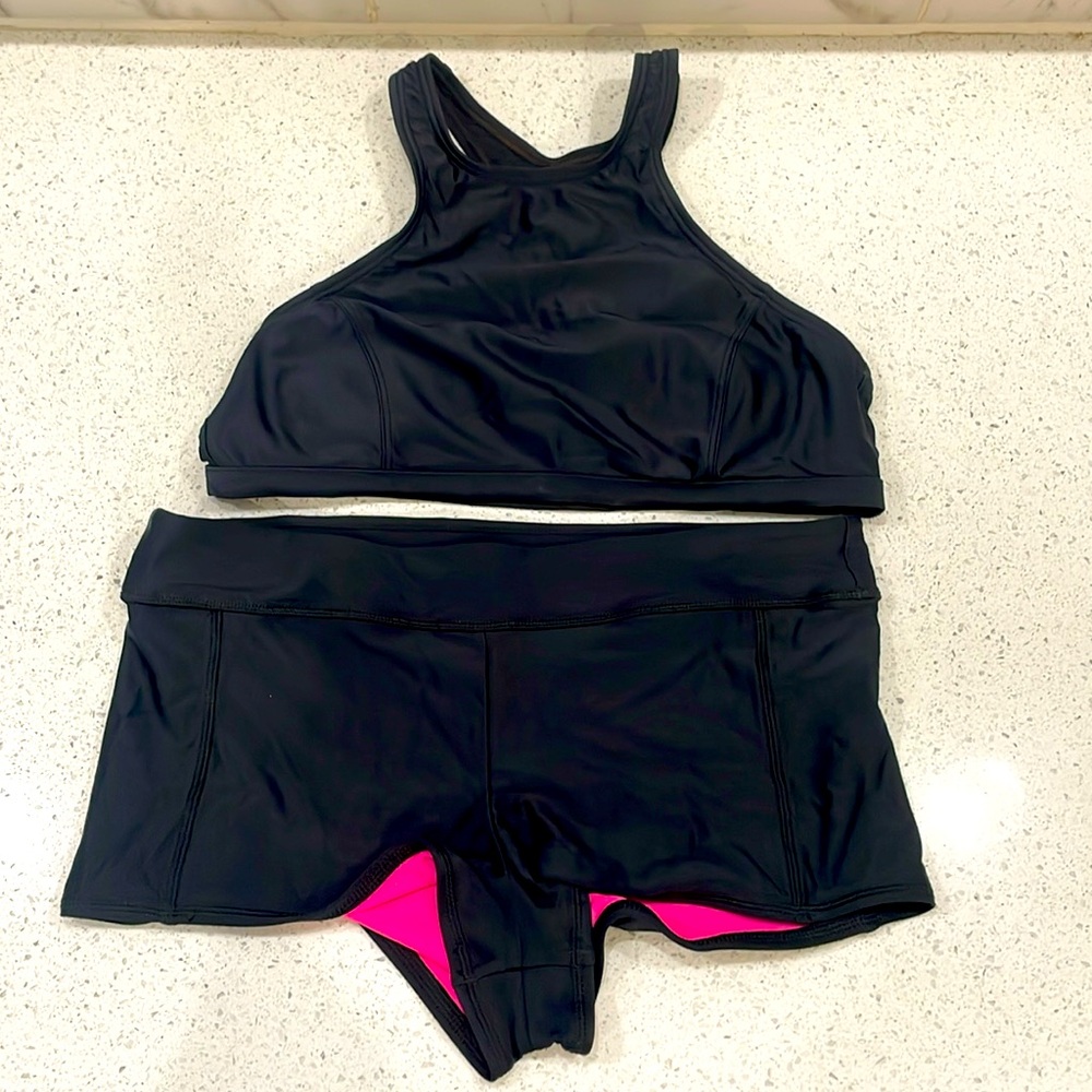 Swimming set black good condition